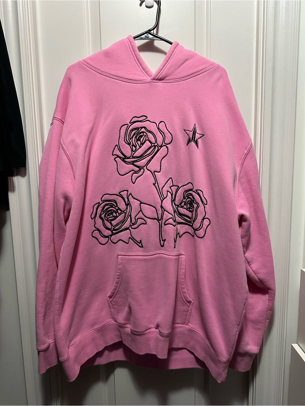 Jeffree Star Pink Rose Hoodie